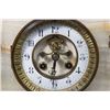Image 2 : French Alabaster Mantel Clock