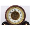 Image 2 : 3-Piece Marble & Bronze Clock Set