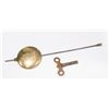 Image 9 : 3-Piece Marble & Bronze Clock Set