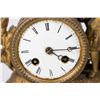 Image 2 : Gilt Metal Figural Mantel Clock
