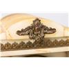 Image 3 : Marble & Brass Mantel Clock