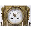 Image 2 : 3-Piece Bronze & Marble Tiffany Clock Set