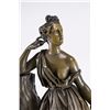 Image 4 : Malachite & Bronze Figural Clock