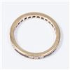 Image 2 : 2-14K Gold Bands with Sapphires