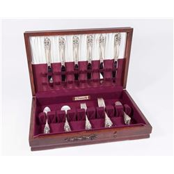 36 Pc. Grand Baroque Sterling Silver Flatware Set