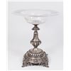 Image 1 : German 800 Silver & Crystal Centerpiece