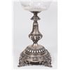 Image 2 : German 800 Silver & Crystal Centerpiece
