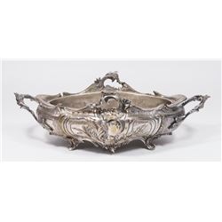 French Silvered Bronze Jardiniere