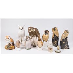 Collection of Owls