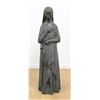 Image 1 : :Standing Bronze Sculpture of Woman in Robes
