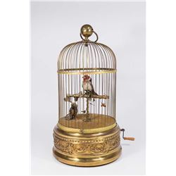 Mechanical Singing Birds in a Cage