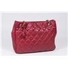 :Chanel Red Quilted Soft Leather Bag