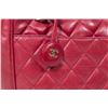 Image 2 : :Chanel Red Quilted Soft Leather Bag