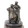 Image 1 : Bronze Grouping, 2 Seated Women & Putti