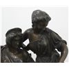 Image 2 : Bronze Grouping, 2 Seated Women & Putti