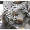 Image 4 : Bronze Grouping, 2 Seated Women & Putti