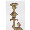 Image 3 : 2 Figural Bronze Candlesticks