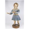 Image 2 : :Early 19th C. Wooden Polychromed Figure of a Boy