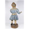 Image 7 : :Early 19th C. Wooden Polychromed Figure of a Boy