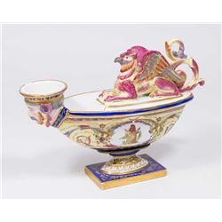Sèvres Aladdin Lamp-Shaped Inkwell