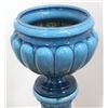Image 2 : Turquoise Jardiniere & Pedestal