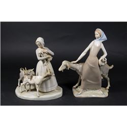 2 Lladro Figures