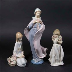 3 Lladro Figures