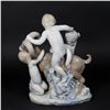 Image 2 : Lladro Figure, Boys Playing with a Goat