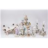 Image 1 : 8 German Figural Porcelain Table Articles