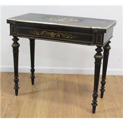French 19th Century Card Table