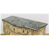 Image 2 : Venetian Paint-Decorated Marble Top Commode
