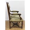 Image 3 : Pair Early 20th C. Renaissance Style Throne Chairs