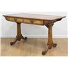 Image 1 : William IV Maple & Rosewood Library Table