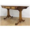 Image 2 : William IV Maple & Rosewood Library Table