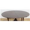 Image 3 : Oval Banded Pedestal Table