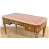 Image 2 : 19thc Neoclassic Style Birdseye Maple Desk