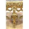 Image 3 : Rococo Style Heavily Carved Gilt Center Hall Table