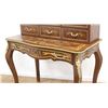 Image 3 : Faux Marquetry 2-Part Desk