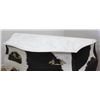 Image 2 : Pair Louis XV Style Cowhide 3-Drawer Commodes