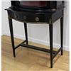 Image 2 : :Louis XVI Style Black Bronze-Mtd. Curio Cabinet