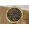 Image 2 : :Pair Bronze Side Pedestals with Marble Tops