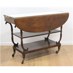 Marble Insert Server on Wheels