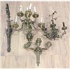 4 French Gilt Bronze Wall Fixtures