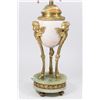 Image 2 : Louis XVI Style Gilt Bronze & Onyx Lamp