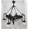 Image 2 : 2 Wrought Iron Chandeliers