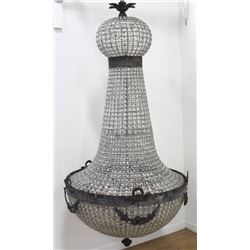 Palace-Size Beaded Chandelier