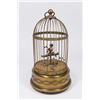 Image 1 : French Early 20th Century Brass Birdcage Automaton