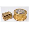 Image 1 : 2 French Gilt Bronze Boxes