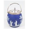 Wedgwood Biscuit Jar with Metal Lid