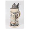 Image 7 : 5 German Ceramic Steins & 3 Beer Glasses